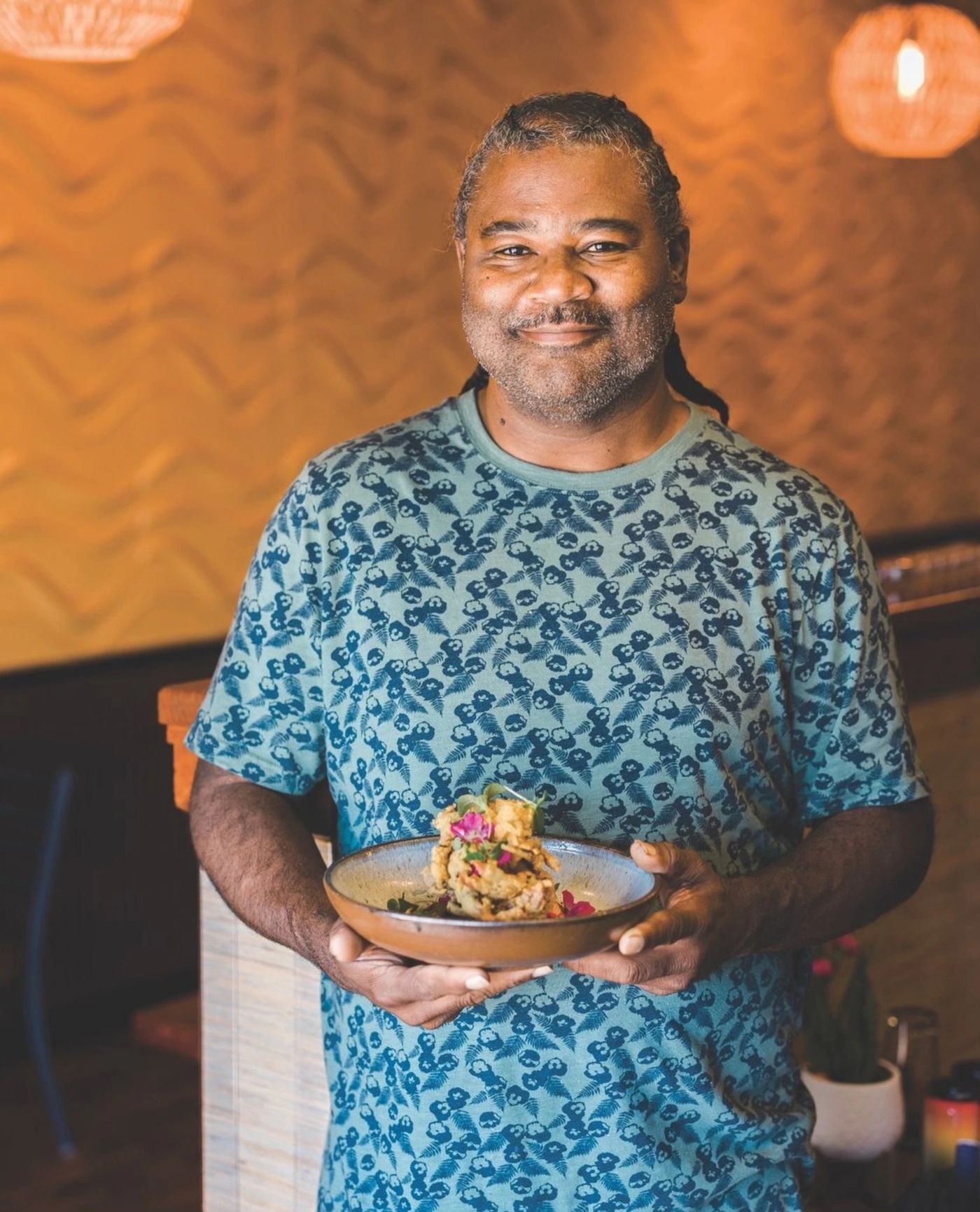 Seafood Fried Rice with Carolina Gold at Voyce Bistro · Market Street